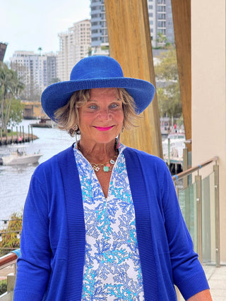 LULU B CORAL BREEZE MIDI SLEEVELESS 1/4 ZIP MAXI DRESS LULU-B