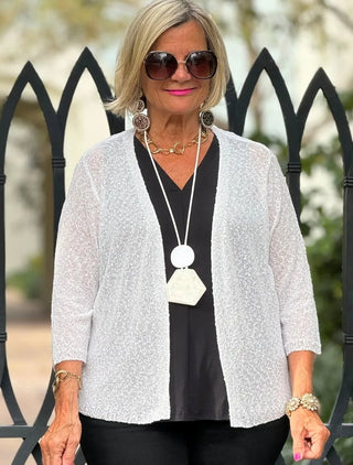SOUTH BEACH WHITE NECKLACE Accent fashions