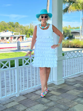 WHITE CHA CHA DRESS LULU-B