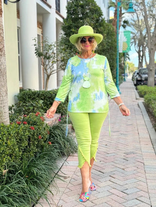 Ethyl Denim Lime Dream Jacket - Love ETHYL JEANS