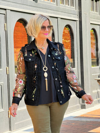 Ethyl The Whimsy Jacket - BLACK ETHYL JEANS