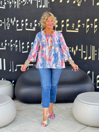 Ethyl Button Cuff Capri - Sincere ETHYL JEANS