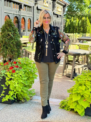 Ethyl The Whimsy Jacket - BLACK ETHYL JEANS