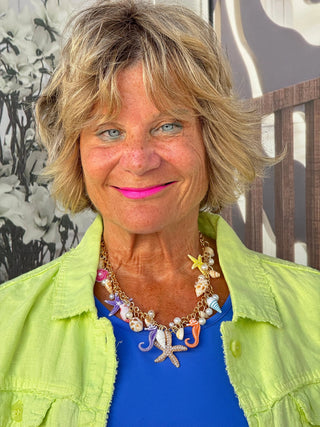 TROPICAL BEACH STARFISH MULTI NECKLACE CATHYS RESORTWEAR