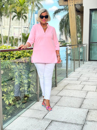 CLEAR PINK TUNIC LULU-B