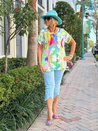 Ethyl Everything Tie Tee - Stage ETHYL JEANS