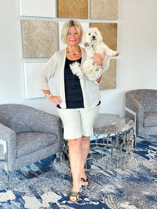 STONE BERMUDA SHORT 10" INSEAM - Cathys Place