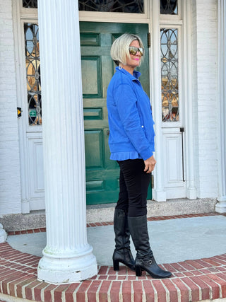 DEEP SEA WAFFLE ZIPPER JACKET LULU-B