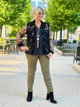Ethyl The Whimsy Jacket - BLACK ETHYL JEANS