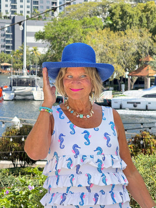 LULU B SHORELINE CHARM CHA CHA TANK LULU-B