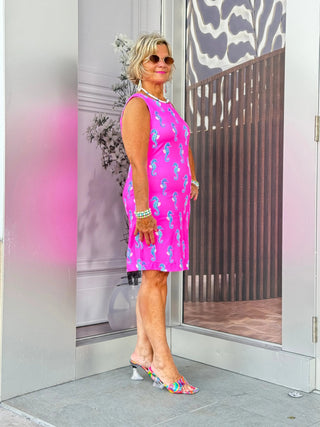 LULU B SEAHORSE BAY SHIFT DRESS LULU-B