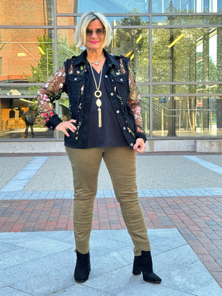 Ethyl The End Game OLIVE Pant - Intrinsic ETHYL JEANS