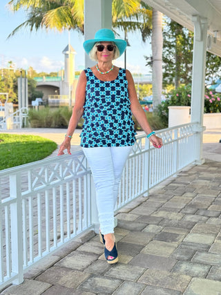 BLUE MEDALLION CHA CHA TANK LULU-B