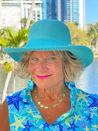 LULU B STARFISH SPLASH RUFFLE DRESS LULU-B