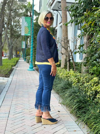 LULU-B HUNTER NAVY WRAP LULU-B