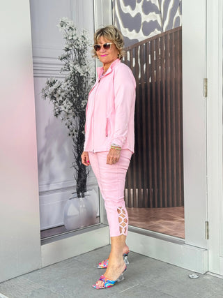 LULU-B RHINE CLEAR PINK CAPRI LULU-B