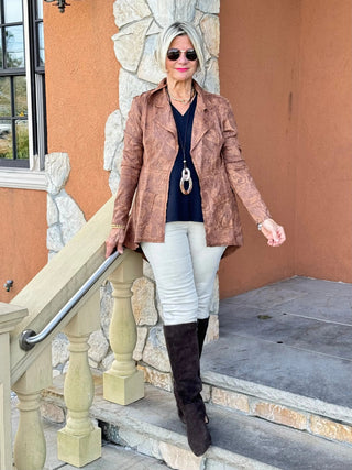 Ethyl  Power Dresser Blazer - Aspire ETHYL JEANS