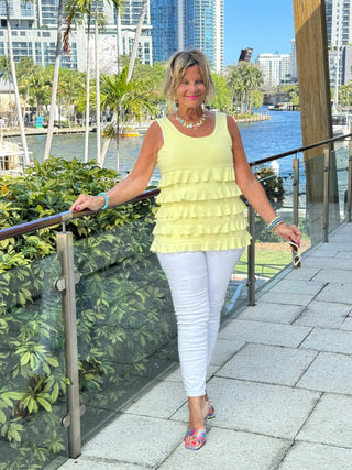 LULU-B CLEAR SUNSHINE CHA CHA TANK LULU-B