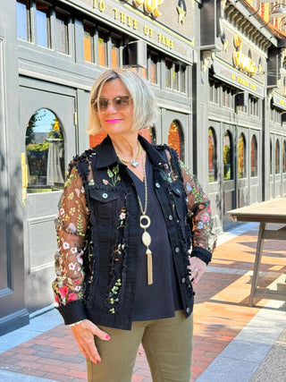 Ethyl The Whimsy Jacket - BLACK ETHYL JEANS