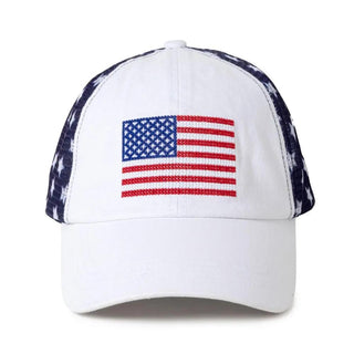 Cross StITCH American Flag BasebalL ARTS