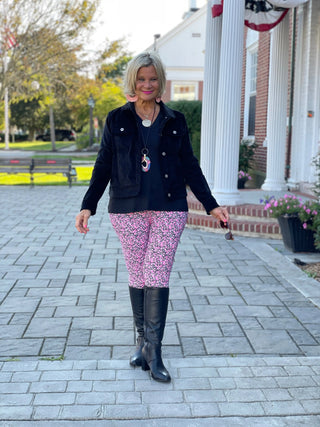 AUBREY PINK CAPRI LULU-B