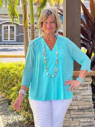 LULU-B HUNTER AQUA  WRAP LULU-B