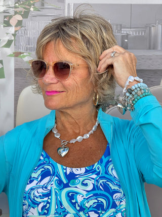 EMBELLISHED LATTICE CAPRI AQUA - Cathys Place