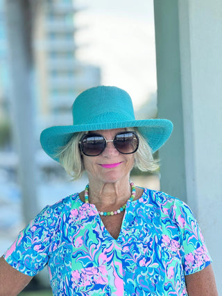 SPLASH OF PINK  SHORT SLEEVE LULU-B