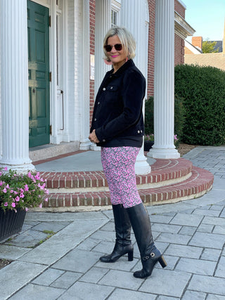 AUBREY PINK CAPRI LULU-B