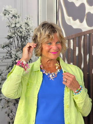 TROPICAL BEACH STARFISH MULTI NECKLACE CATHYS RESORTWEAR