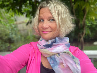 FANCY PRINT FALL SCARF Art Collections
