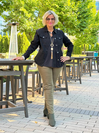 Ethyl The End Game OLIVE Pant - Intrinsic ETHYL JEANS