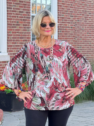 LEOPARD FASHION TOP Cathys Place
