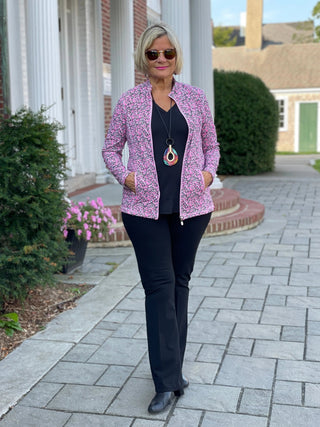 AUBREY FULL ZIPPER JACKET LULU-B