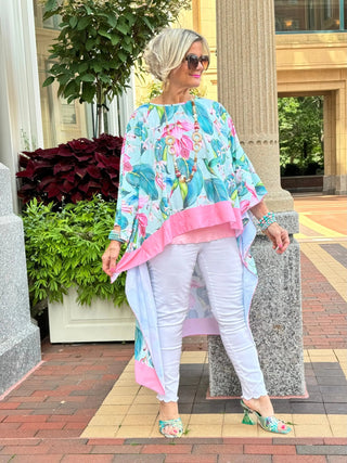 TROPICAL TULIP TUNIC CATHYS RESORTWEAR