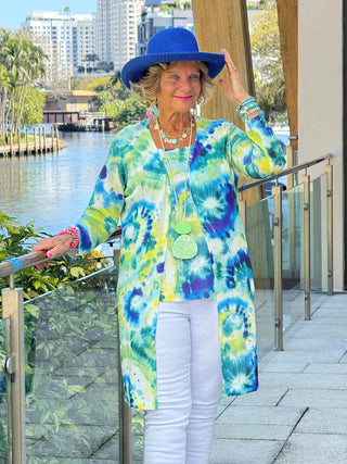 Classic Long Length Cardi - Riverton ETHYL JEANS