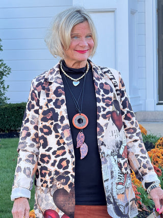 One Size Urban Wild – Leopard Print Blazer PREORDER SHIPS OCTOBER 31 Cathys Place