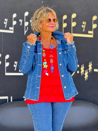 Ethyl Eyelet Elegance Jacket - Edison ETHYL JEANS