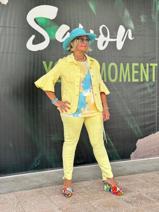 Ethyl The Yellow Mellow Jacket - Illusion Cathys Place