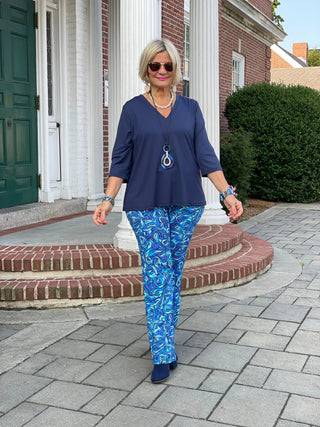 FANTASIA BLUE PALAZZO LULU-B