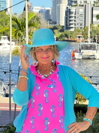 LULU B SEAHORSE BAY RUFFLE DRESS LULU-B