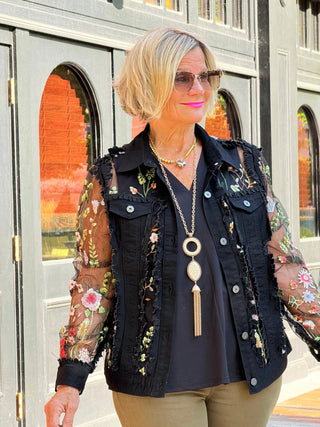 Ethyl The Whimsy Jacket - BLACK ETHYL JEANS