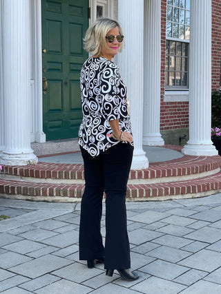 INFINITY  CHIC ASYMMETRIC TOP LULU-B