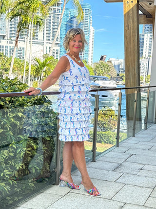 LULU B SHORELINE CHARM CHA CHA DRESS LULU-B