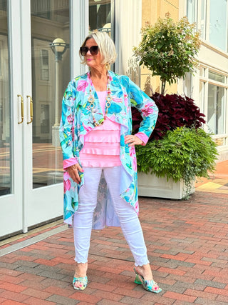 TROPICAL TULIP JACKET CATHYS RESORTWEAR