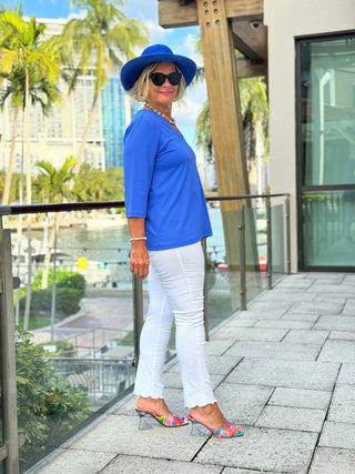 LULU-B TAILORED SAPPHIRE V SLEEVE LULU-B