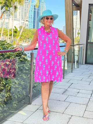 LULU B SEAHORSE BAY RUFFLE DRESS LULU-B