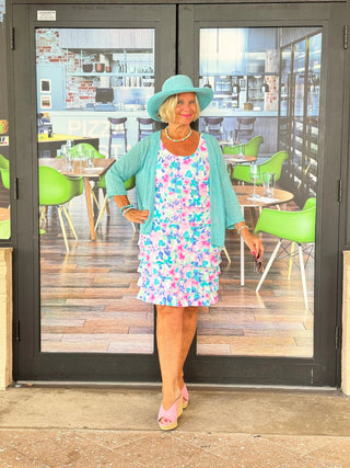 PINK PETALS CHA CHA DRESS LULU-B