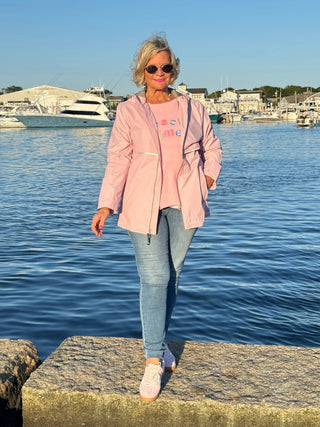 Women's New Englander® Rain Jacket PINK Cathys Place