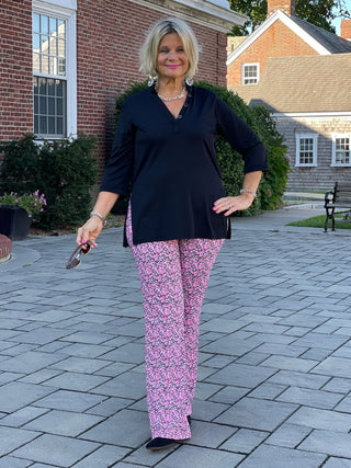 AUBREY LONG PALAZZO LULU-B